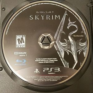 PS3 Game Skyrim Elder Scrolls V